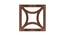 Laminated Walnut wood Wall Hanging Room/ Screen Dividers Set of 12  -  RSD-4032 (Walnut) by Urban Ladder - Design 1 Side View - 791232