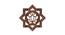 Laminated Walnut wood Wall Hanging Room/ Screen Dividers Set of 12  -  RSD-4035 (Walnut) by Urban Ladder - Design 1 Side View - 791234