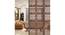 Laminated Walnut wood Wall Hanging Room/ Screen Dividers Set of 12  -  RSD-4050 (Walnut) by Urban Ladder - Front View Design 1 - 791300