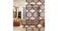 Laminated Walnut wood Wall Hanging Room/ Screen Dividers Set of 12  -  RSD-4051 (Walnut) by Urban Ladder - Front View Design 1 - 791301