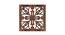 Laminated Walnut wood Wall Hanging Room/ Screen Dividers Set of 12  -  RSD-4043 (Walnut) by Urban Ladder - Design 1 Side View - 791308
