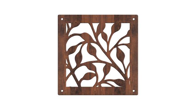 Laminated Walnut wood Wall Hanging Room/ Screen Dividers Set of 12  -  RSD-4046 (Walnut) by Urban Ladder - Design 1 Side View - 791311