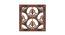 Laminated Walnut wood Wall Hanging Room/ Screen Dividers Set of 12  -  RSD-4052 (Walnut) by Urban Ladder - Design 1 Side View - 791315