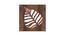 Laminated Walnut wood Wall Hanging Room/ Screen Dividers Set of 12  -  RSD-4059 (Walnut) by Urban Ladder - Design 1 Side View - 791317