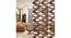 Laminated Walnut wood Wall Hanging Room/ Screen Dividers Set of 12  -  RSD-4056 (Walnut) by Urban Ladder - Front View Design 1 - 791359