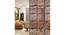 Laminated Walnut wood Wall Hanging Room/ Screen Dividers Set of 12  -  RSD-4064 (Walnut) by Urban Ladder - Front View Design 1 - 791367