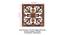 Laminated Walnut wood Wall Hanging Room/ Screen Dividers Set of 12  -  RSD-4043 (Walnut) by Urban Ladder - Design 1 Dimension - 791368