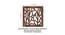 Laminated Walnut wood Wall Hanging Room/ Screen Dividers Set of 12  -  RSD-4045 (Walnut) by Urban Ladder - Design 1 Dimension - 791372