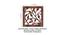 Laminated Walnut wood Wall Hanging Room/ Screen Dividers Set of 12  -  RSD-4046 (Walnut) by Urban Ladder - Design 1 Dimension - 791374