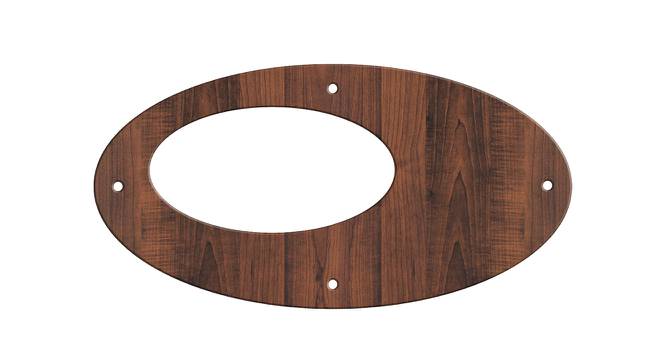 Laminated Walnut wood Wall Hanging Room/ Screen Dividers Set of 12  -  RSD-4056 (Walnut) by Urban Ladder - Design 1 Side View - 791386