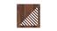 Laminated Walnut wood Wall Hanging Room/ Screen Dividers Set of 12  -  RSD-4060 (Walnut) by Urban Ladder - Design 1 Side View - 791388