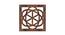 Laminated Walnut wood Wall Hanging Room/ Screen Dividers Set of 12  -  RSD-4063 (Walnut) by Urban Ladder - Design 1 Side View - 791391