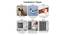 Laminated Walnut wood Wall Hanging Room/ Screen Dividers Set of 12  -  RSD-4060 (Walnut) by Urban Ladder - Ground View Design 1 - 791402