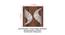 Laminated Walnut wood Wall Hanging Room/ Screen Dividers Set of 12  -  RSD-4062 (Walnut) by Urban Ladder - Design 1 Dimension - 791427