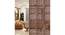 Laminated Walnut wood Wall Hanging Room/ Screen Dividers Set of 12  -  RSD-4013 (Walnut) by Urban Ladder - Front View Design 1 - 791956