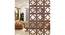 Laminated Walnut wood Wall Hanging Room/ Screen Dividers Set of 12  -  RSD-4024 (Walnut) by Urban Ladder - Front View Design 1 - 791961