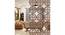 Laminated Walnut wood Wall Hanging Room/ Screen Dividers Set of 12  -  RSD-4037 (Walnut) by Urban Ladder - Front View Design 1 - 791966