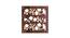 Laminated Walnut wood Wall Hanging Room/ Screen Dividers Set of 12  -  RSD-4022 (Walnut) by Urban Ladder - Design 1 Side View - 791970