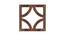 Laminated Walnut wood Wall Hanging Room/ Screen Dividers Set of 12  -  RSD-4024 (Walnut) by Urban Ladder - Design 1 Side View - 791972