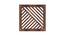 Laminated Walnut wood Wall Hanging Room/ Screen Dividers Set of 12  -  RSD-4030 (Walnut) by Urban Ladder - Design 1 Side View - 791975