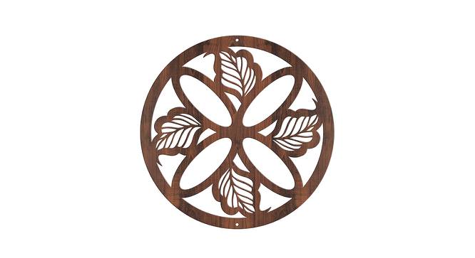 Laminated Walnut wood Wall Hanging Room/ Screen Dividers Set of 12  -  RSD-4037 (Walnut) by Urban Ladder - Design 1 Side View - 791977