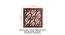 Laminated Walnut wood Wall Hanging Room/ Screen Dividers Set of 12  -  RSD-4023 (Walnut) by Urban Ladder - Design 1 Dimension - 792004