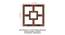 Laminated Walnut wood Wall Hanging Room/ Screen Dividers Set of 12  -  RSD-4026 (Walnut) by Urban Ladder - Design 1 Dimension - 792007