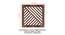 Laminated Walnut wood Wall Hanging Room/ Screen Dividers Set of 12  -  RSD-4030 (Walnut) by Urban Ladder - Design 1 Dimension - 792008