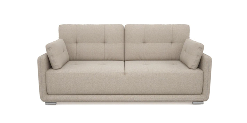 Cedar Fabric Sofa (Beige) by Urban Ladder - - 