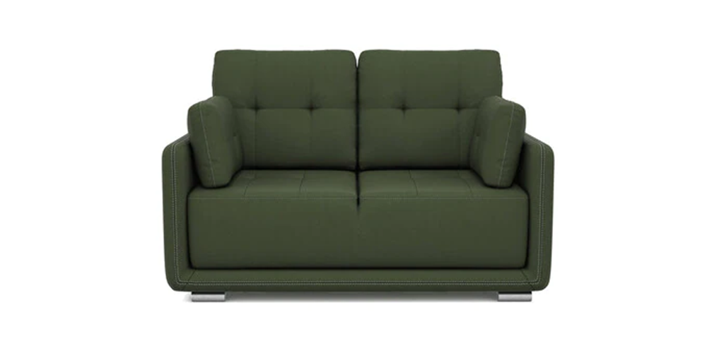 Cedar Fabric Sofa (Olive) by Urban Ladder - - 