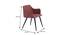 Hanner Accent Chair - Pink (Pink, Powder Coating Finish) by Urban Ladder - Design 1 Dimension - 792365