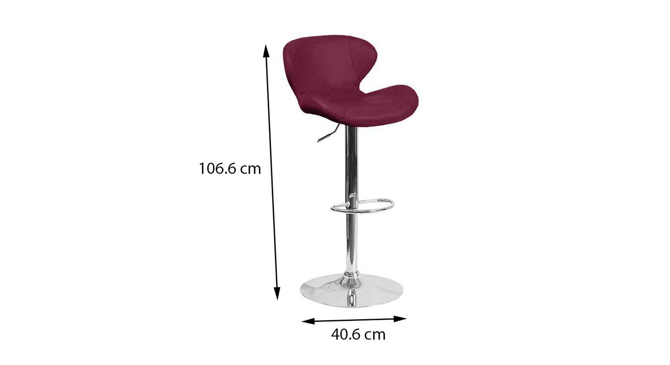 Indus bar stool maroon 6