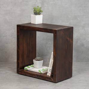 a tiny mistake Walnut Tint Engineered Wood Bedside Table in Matte Finish-picture-37