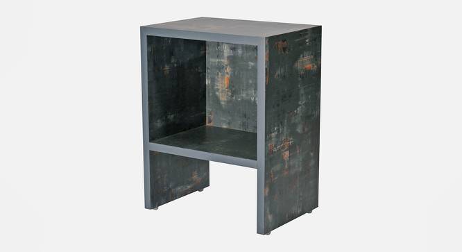 Tint Mica Bohemian Bedside Table (Matte Finish) by Urban Ladder - Front View Design 1 - 792741