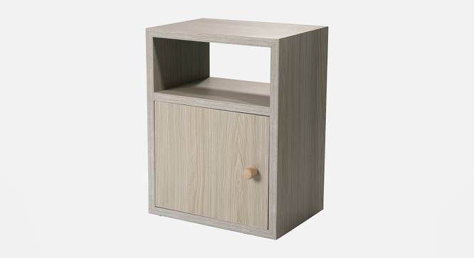 Mica Bedside Pine Hues Chest Side Table (Matte Finish) by Urban Ladder - Front View Design 1 - 792744