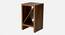 Teak Hues Bevel Mica Side Table (Matte Finish) by Urban Ladder - Front View Design 1 - 792749