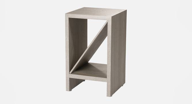 Pine Hues Bevel Mica Side Table (Matte Finish) by Urban Ladder - Front View Design 1 - 792750