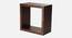 Walnut Tint Wooden Box Side Table (Matte Finish) by Urban Ladder - Front View Design 1 - 792752