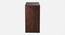 Walnut Tint Wooden Box Side Table (Matte Finish) by Urban Ladder - Ground View Design 1 - 792786