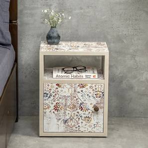 Cosmos Mdf Bedside Table in Matte Finish-image-9