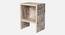 Cosmos Mica Bedside Table (Matte Finish) by Urban Ladder - Front View Design 1 - 792795