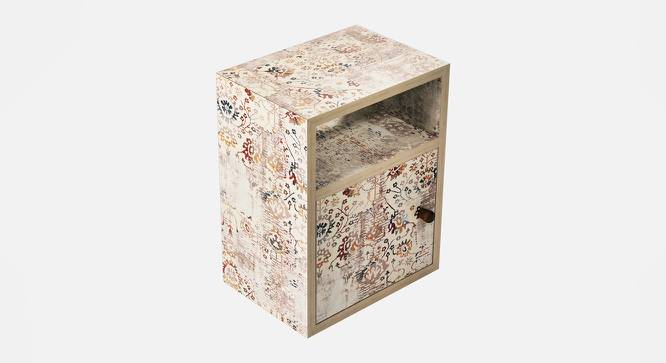 Mica Bedside Cosmos Chest Side Table (Matte Finish) by Urban Ladder - Front View Design 1 - 792798