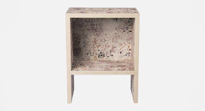 Cosmos Mica Bedside Table (Matte Finish) by Urban Ladder - Design 1 Side View - 792801
