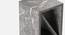 Thunderbolt Bevel Mica Side Table (Matte Finish) by Urban Ladder - Rear View Design 1 - 792804