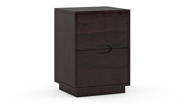 Zephyr Bedside Table (Mahogany Finish) by Urban Ladder - Top Image - 792843