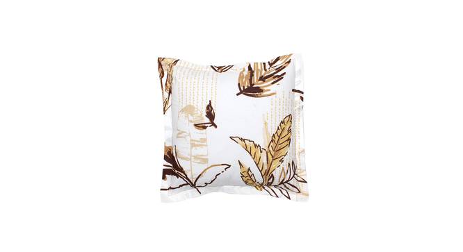 Vanam Cotton Brown Cushion Cover - Set of 2 (Brown) by Urban Ladder - Design 1 Side View - 792882
