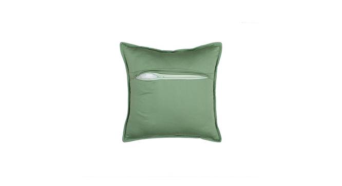 Pallav Cotton Green Cushion Cover - Set of 2 (Green) by Urban Ladder - Design 1 Side View - 792885
