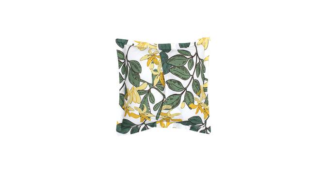 Moringa Cotton Green Cushion Cover - Set of 2 (Green) by Urban Ladder - Design 1 Side View - 792887