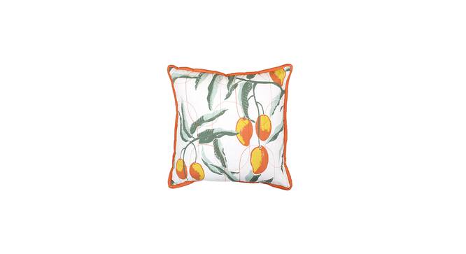 Aamb Cotton Rust Cushion Cover - Set of 2 (Rust) by Urban Ladder - Front View Design 1 - 792917