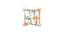 Aamb Cotton Rust Cushion Cover - Set of 2 (Rust) by Urban Ladder - Front View Design 1 - 792917